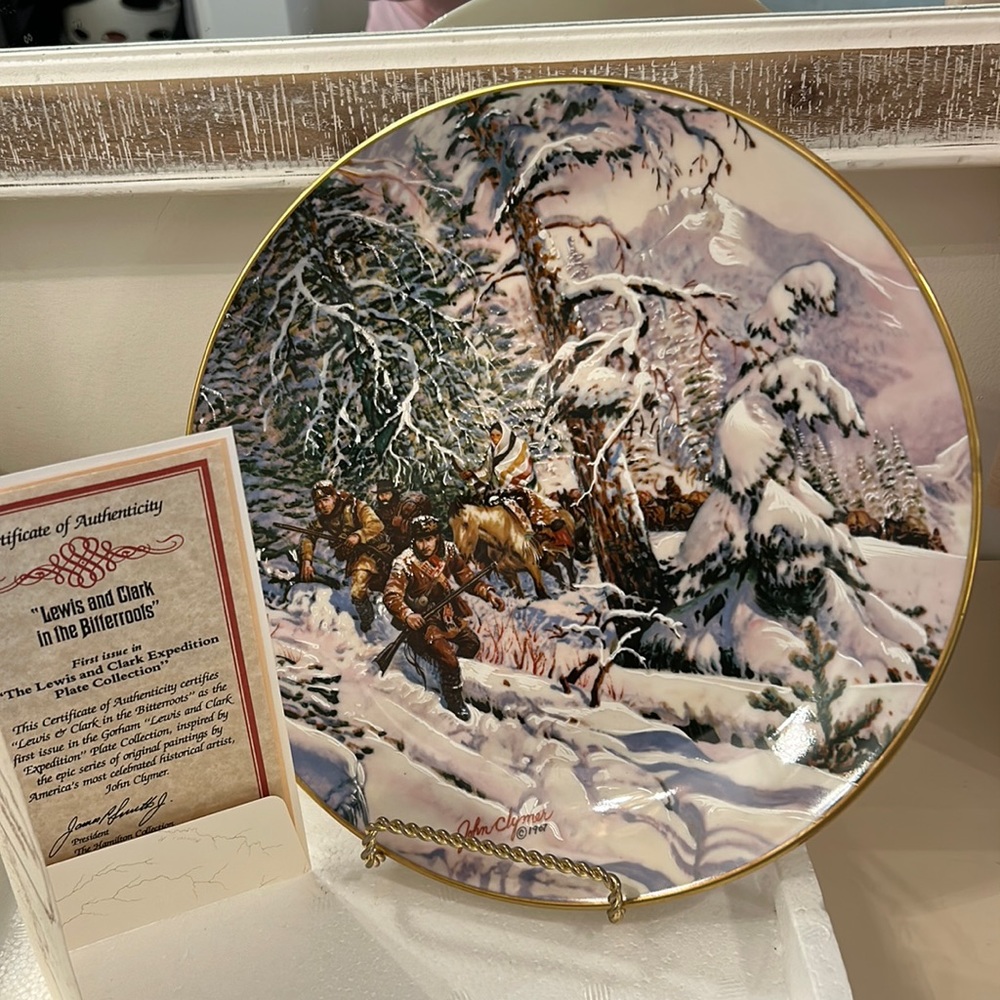 GORHAM LEWIS AND CLARK IN THE BITTERROOTS. With certificate.